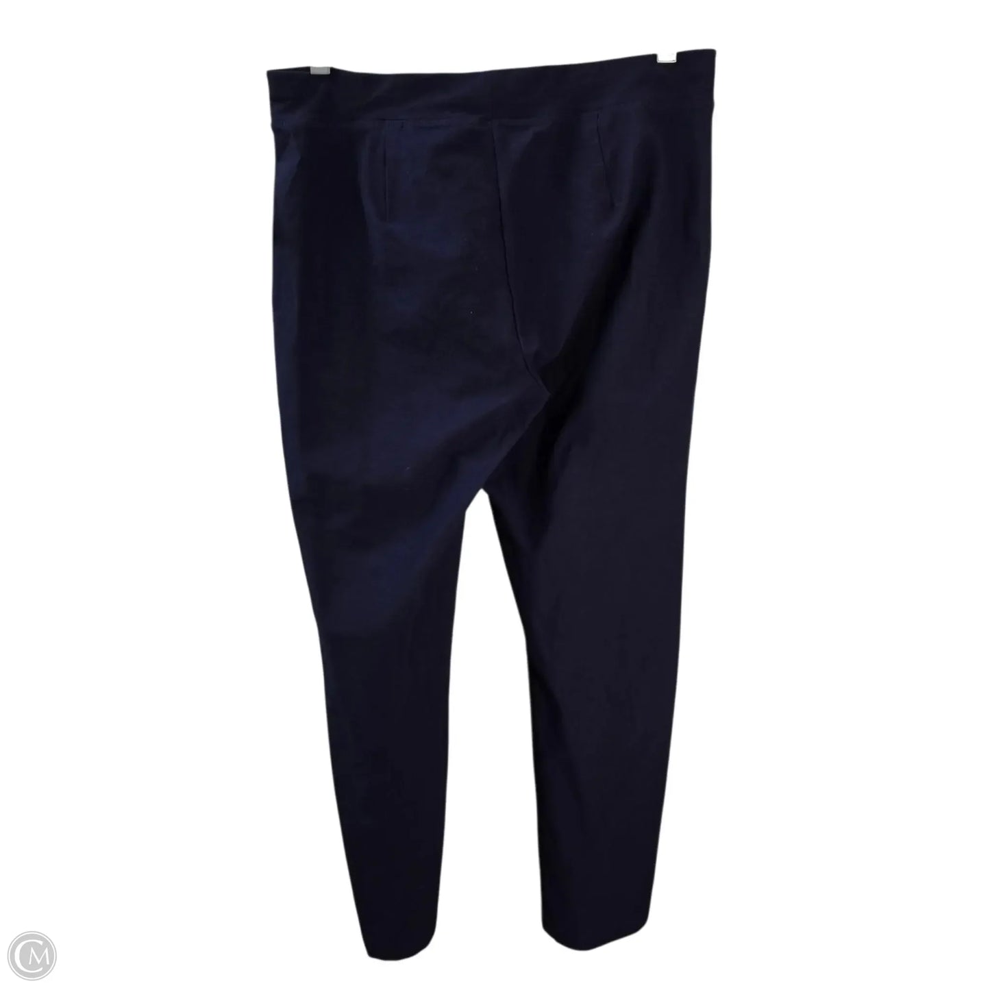 Pants Cropped By Eileen Fisher In Navy, Size: Sp