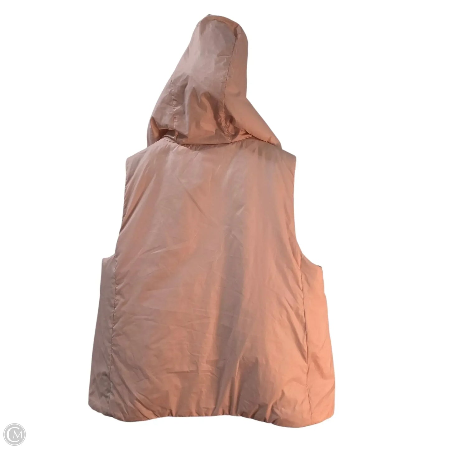 Vest Puffer & Quilted By Eileen Fisher In Pink, Size: Sp