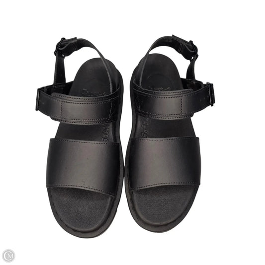 Sandals Heels Platform By Dr Martens In Black, Size: 7