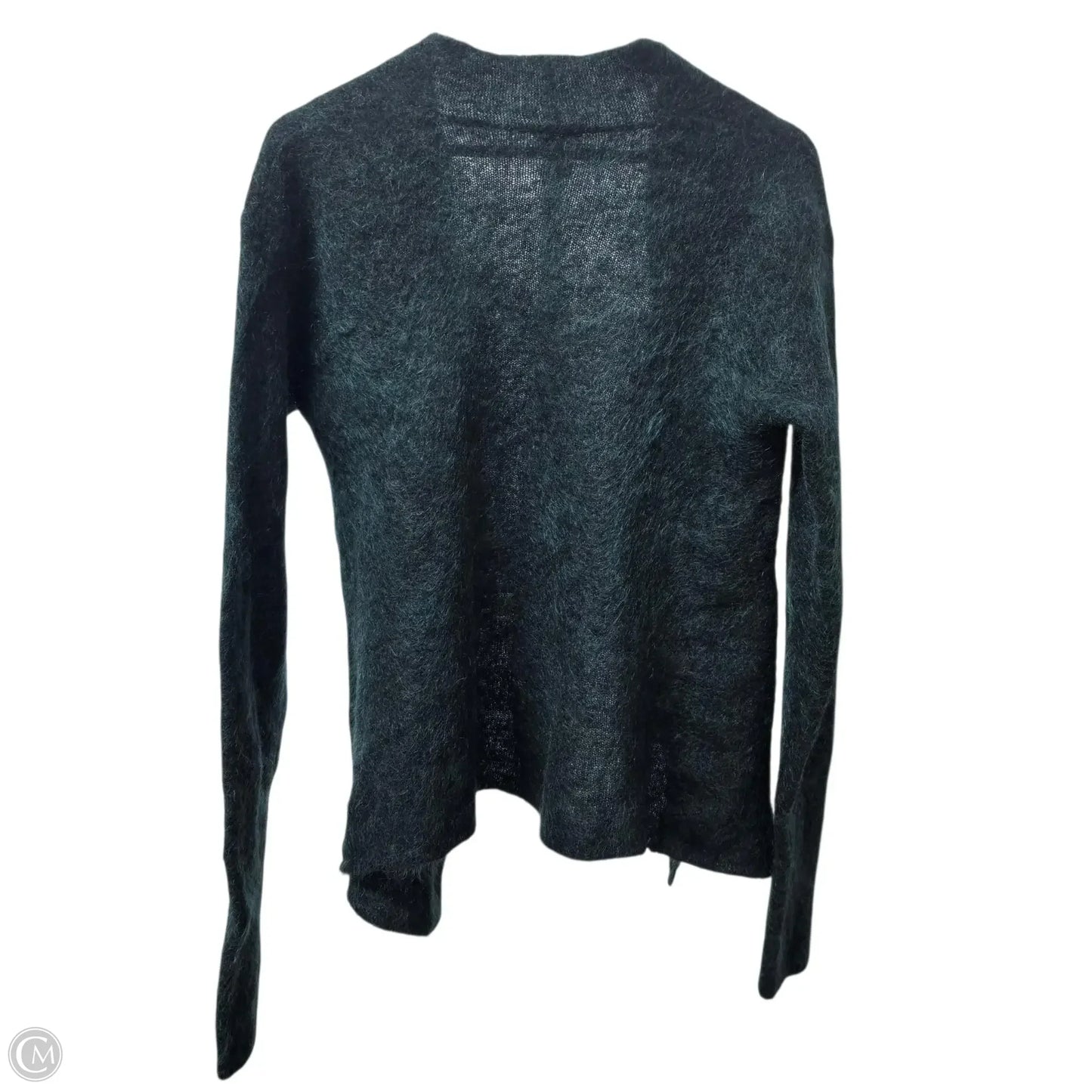 Sweater Cardigan By Eileen Fisher In Green, Size: S