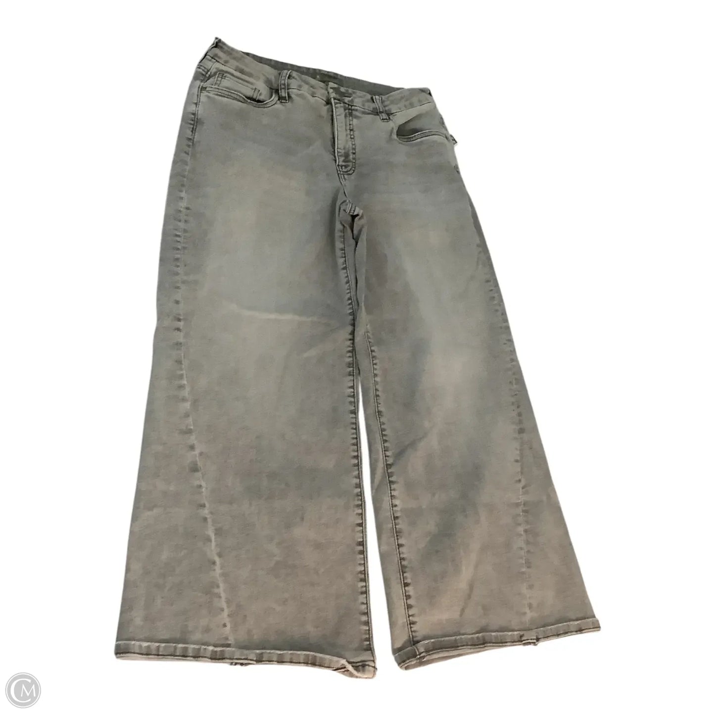 Jeans Wide Leg By Kut In Grey, Size: 8
