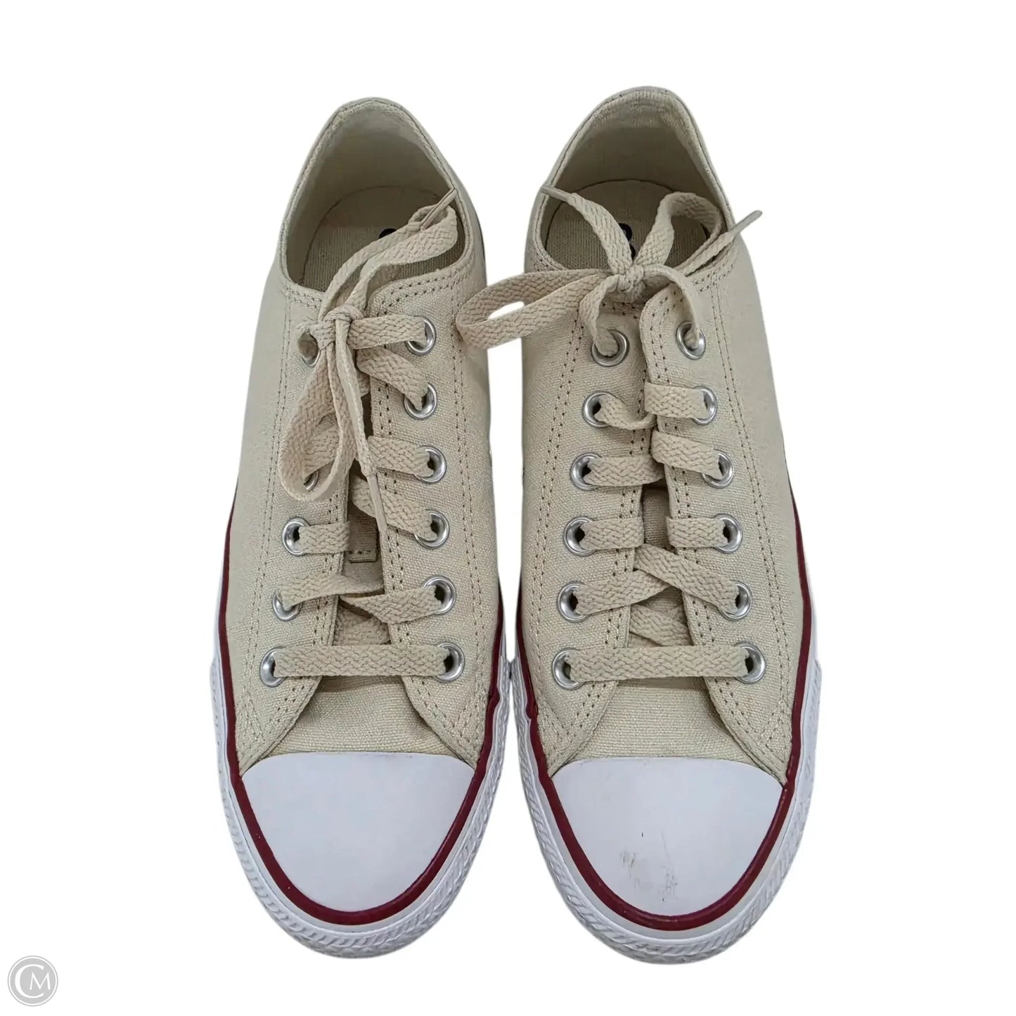 Shoes Sneakers By Converse In Cream, Size: 7.5