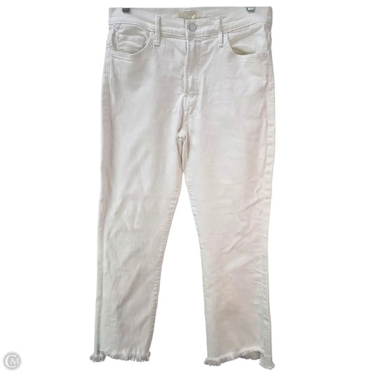 Jeans Designer By Mother In White, Size: 12