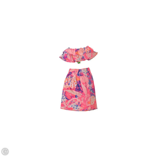Skirt Designer By Lilly Pulitzer In Pink & Purple, Size: M