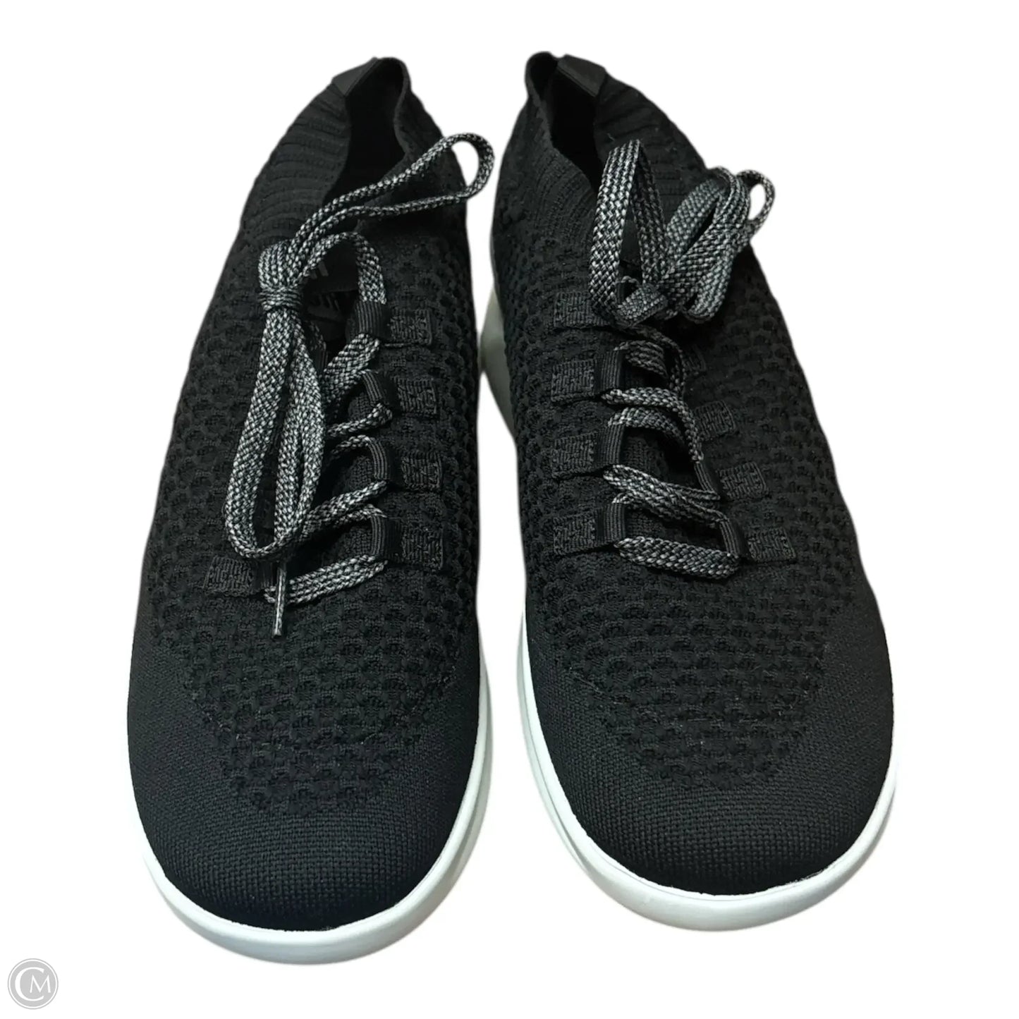 Shoes Sneakers By Clothes Mentor In Black & White, Size: 8