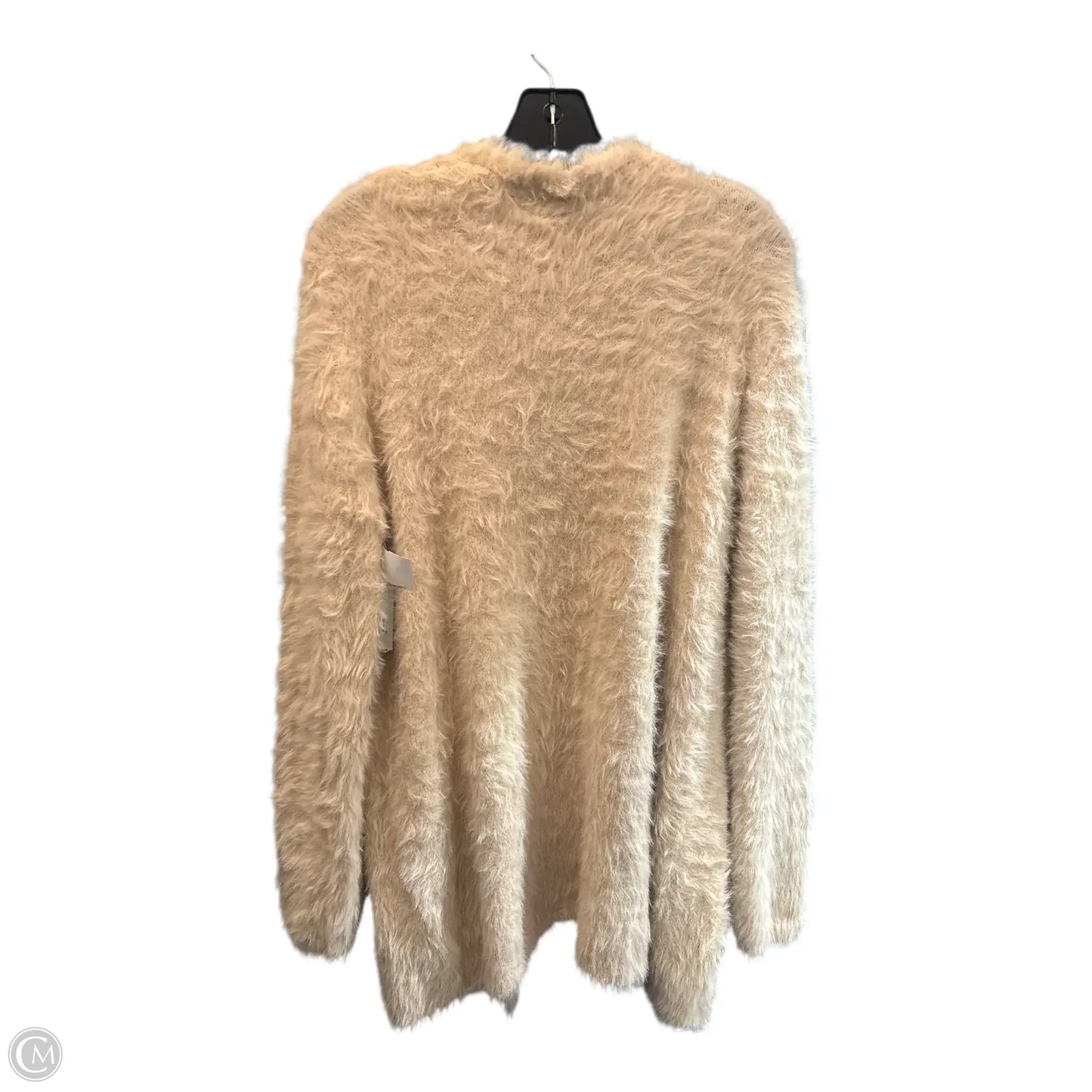Sweater Cardigan By Free People In Beige, Size: S