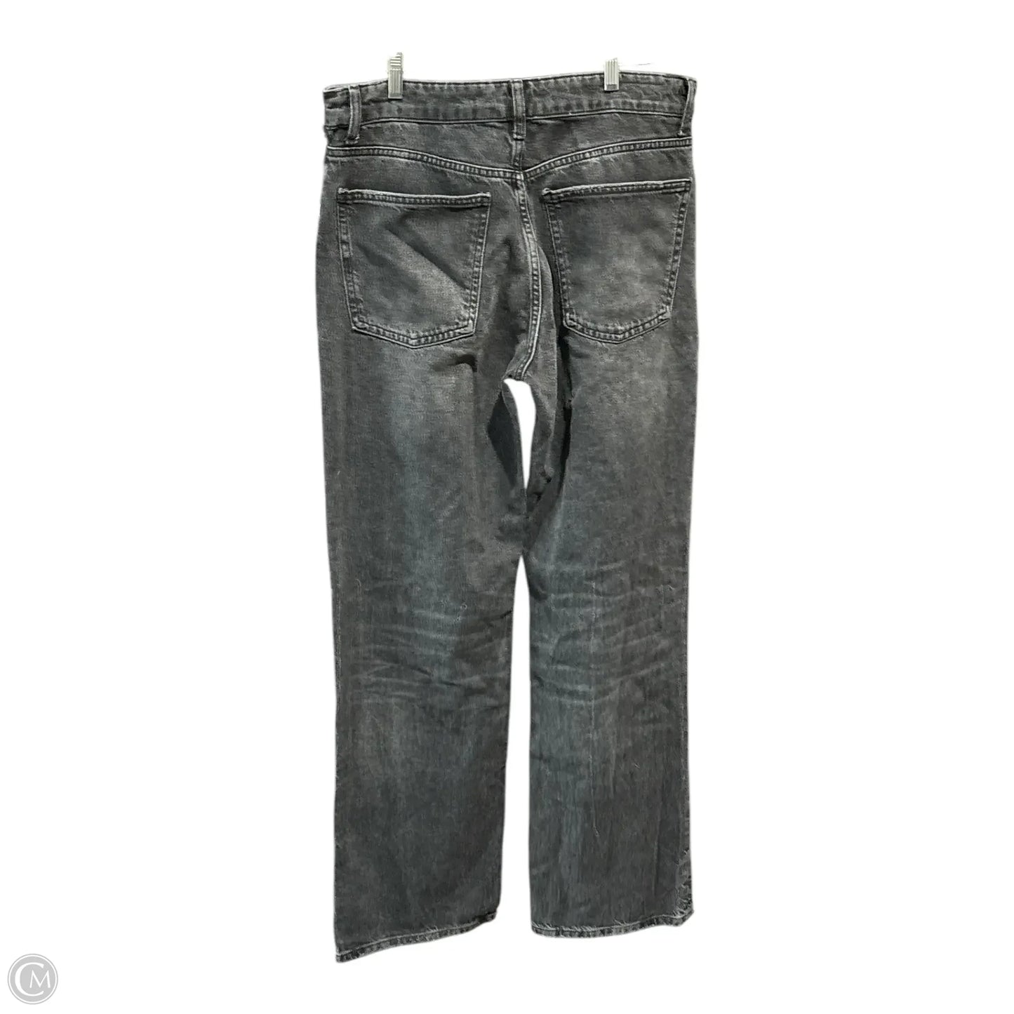 Jeans Straight By Zara In Grey, Size: 10