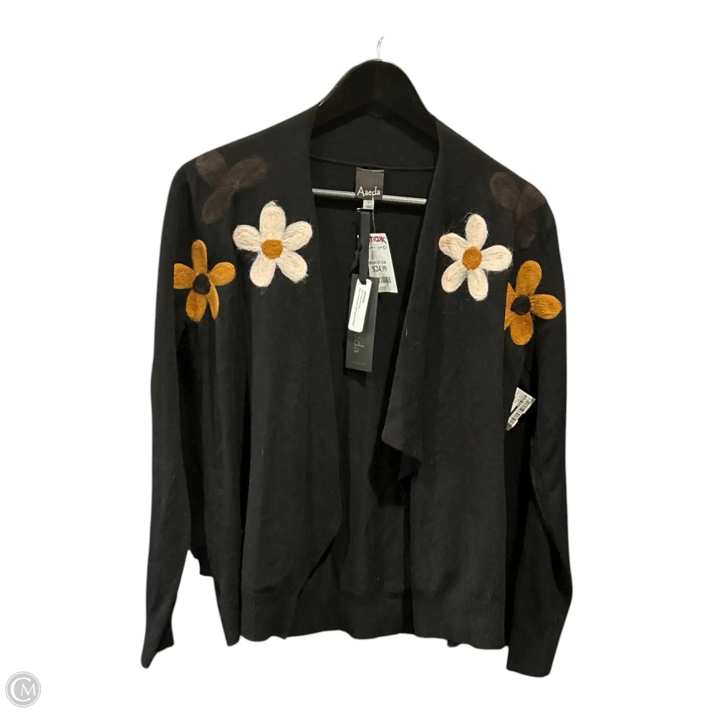 Sweater By Pink Rose In Pink & Tan, Size: M