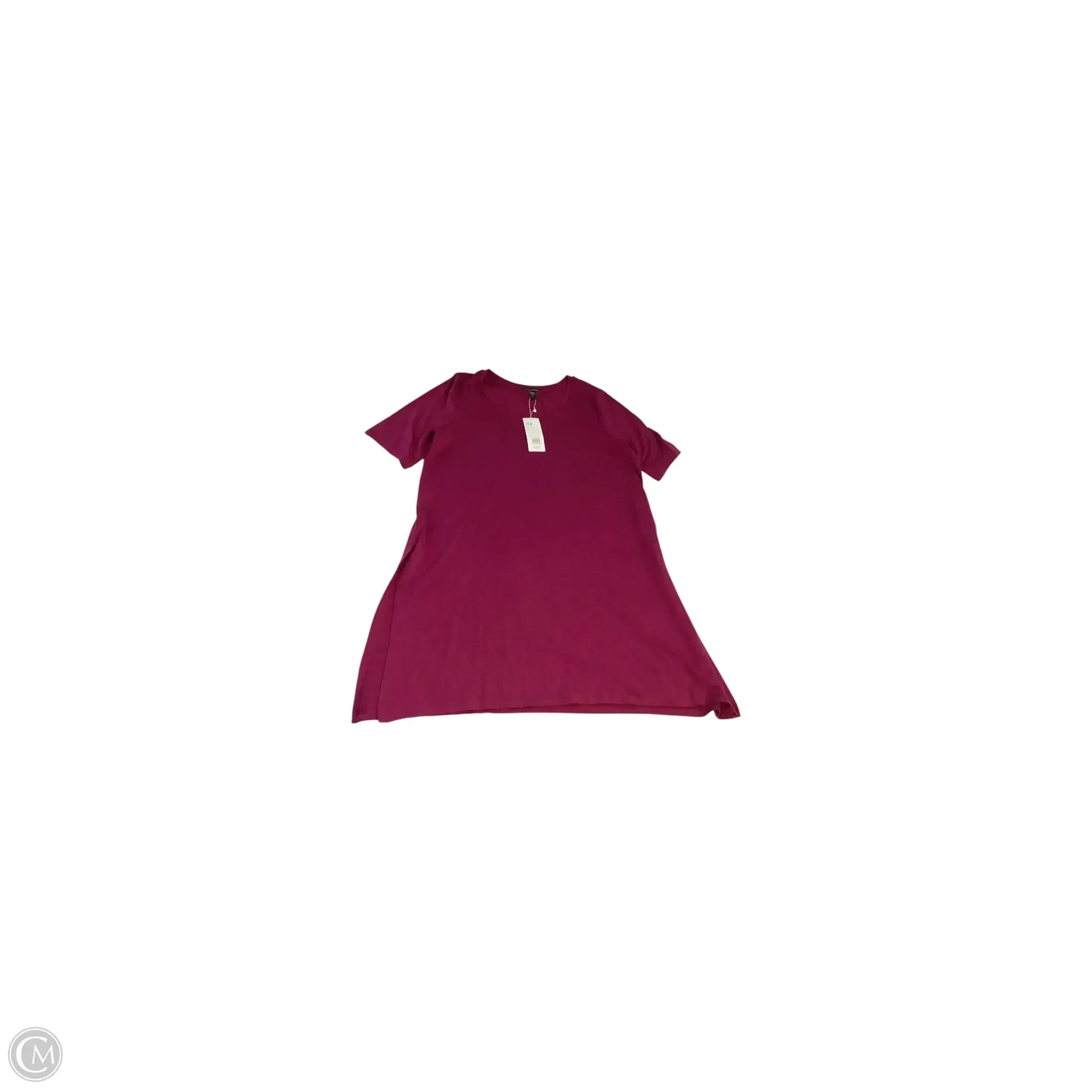 Dress Casual Short By Eileen Fisher In Maroon, Size: S
