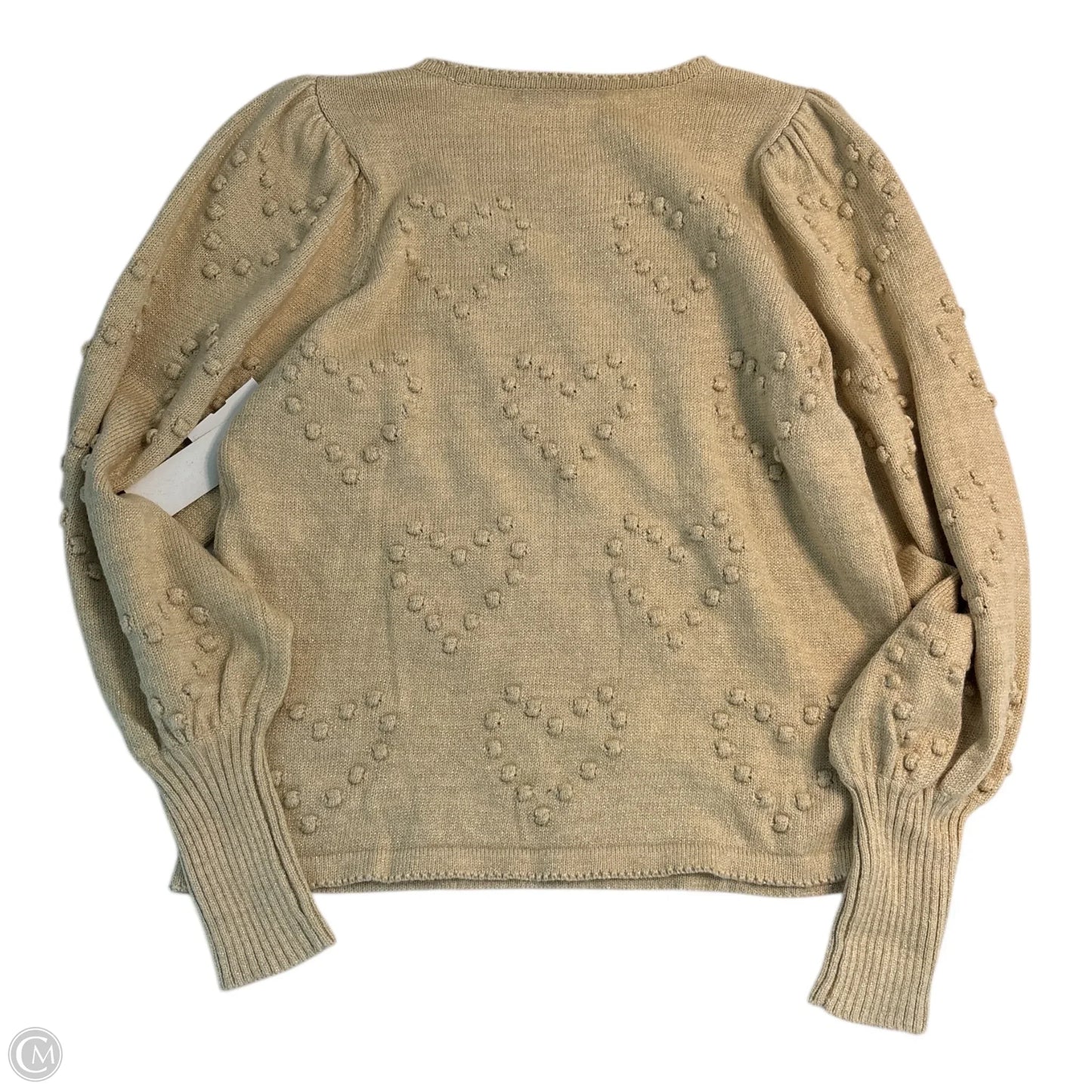 Sweater Designer By Lilly Pulitzer In Gold, Size: L