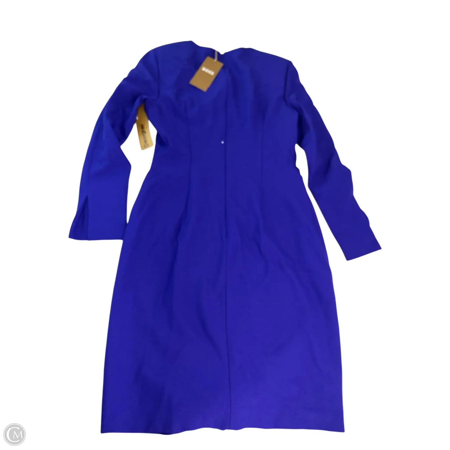 Dress Casual Midi By Hugo Boss In Purple, Size: 6