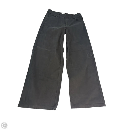 Jeans Wide Leg By Vince In Black, Size: 6