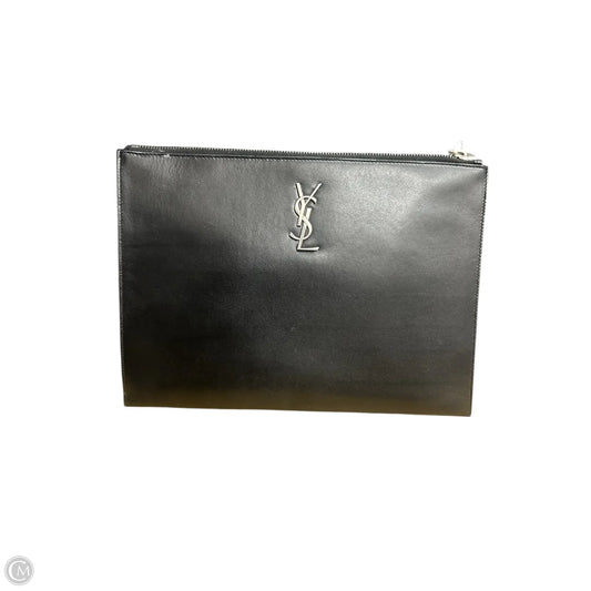 Clutch Luxury Designer By Yves Saint Laurent, Size: Large