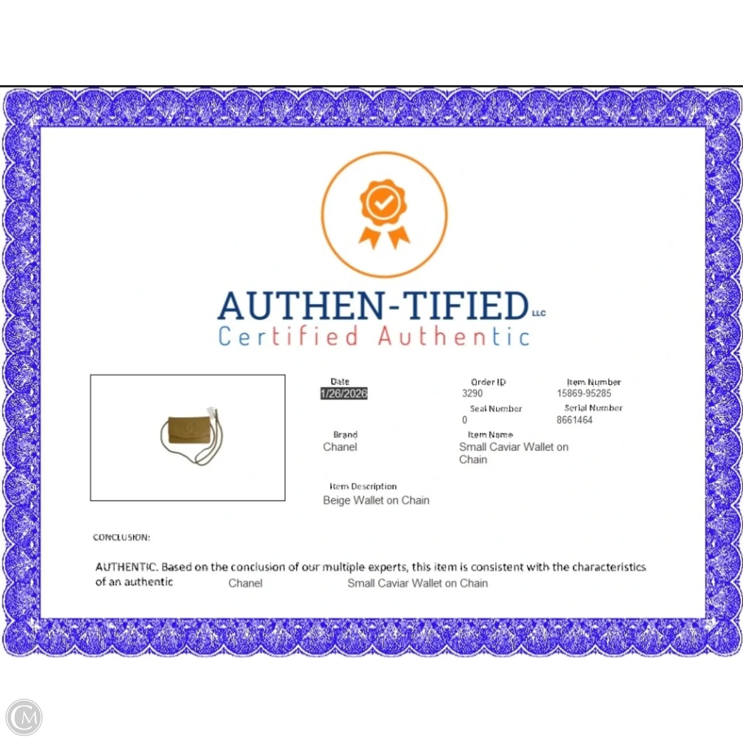 Handbag Luxury Designer By Chanel, Size: Small