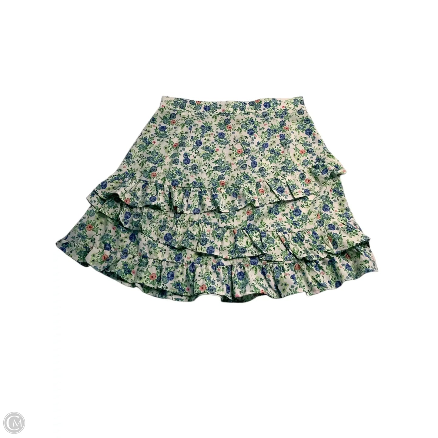 Skirt Set 2pc By Boohoo Boutique In Floral Print, Size: 12