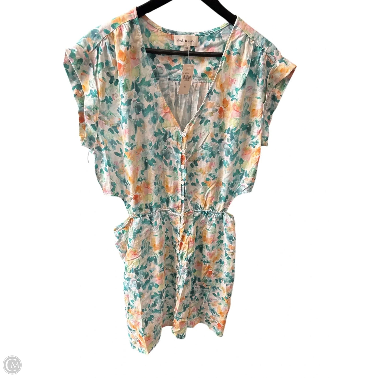 Dress Casual Short By Cloth & Stone In Teal, Size: Xl