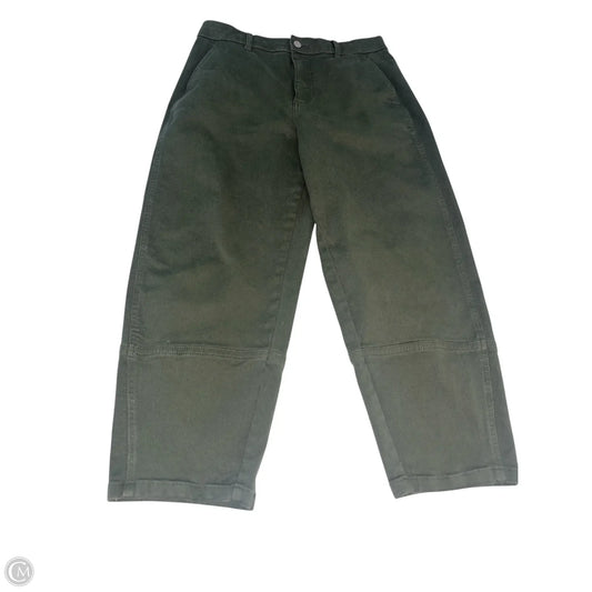 Jeans Straight By Everlane In Green, Size: 12