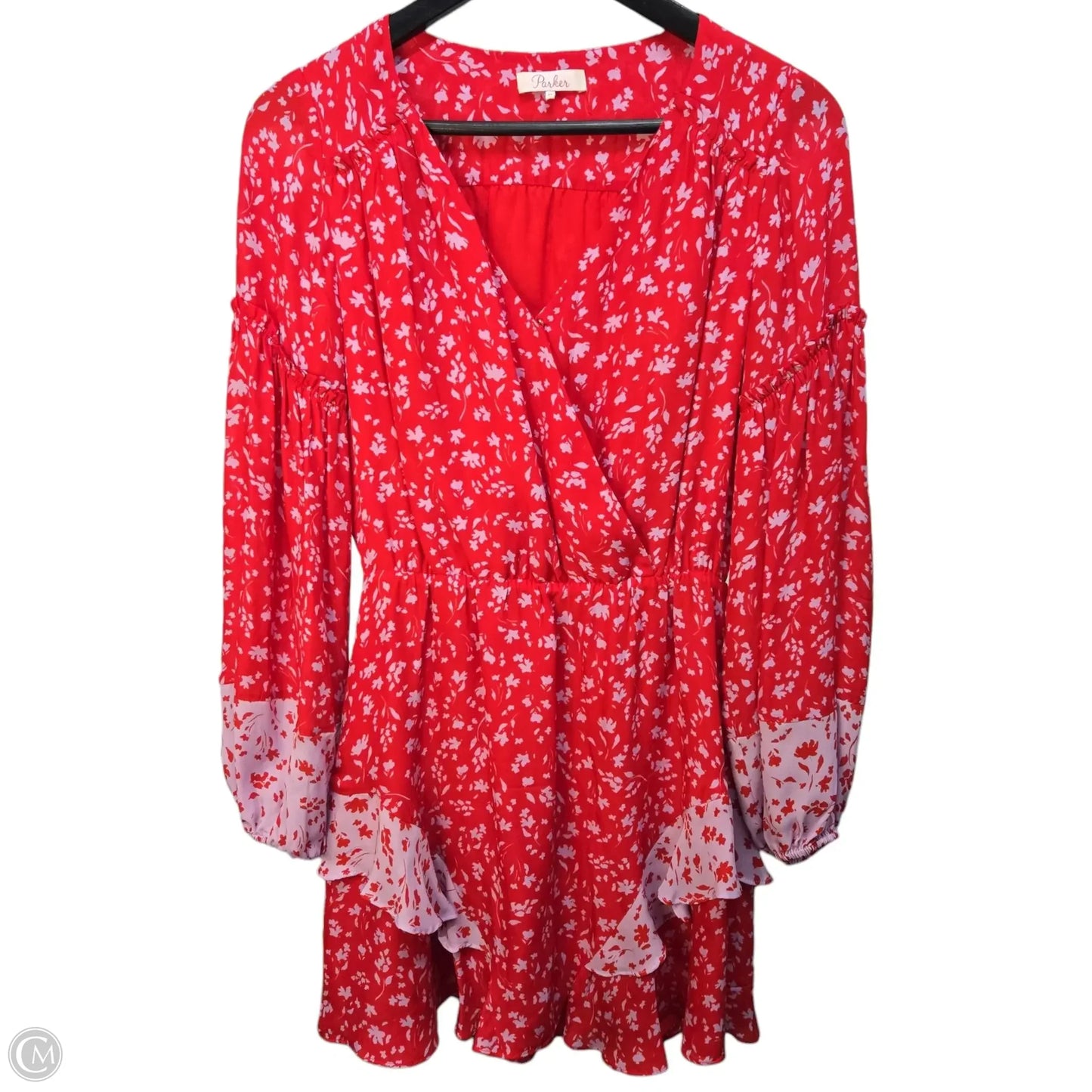 Dress Casual Short By Parker In Red, Size: Xs