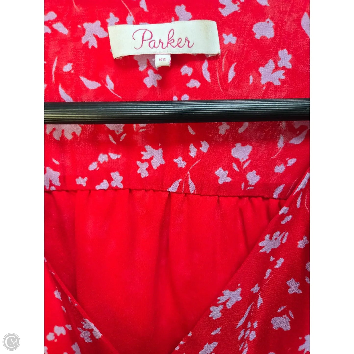 Dress Casual Short By Parker In Red, Size: Xs