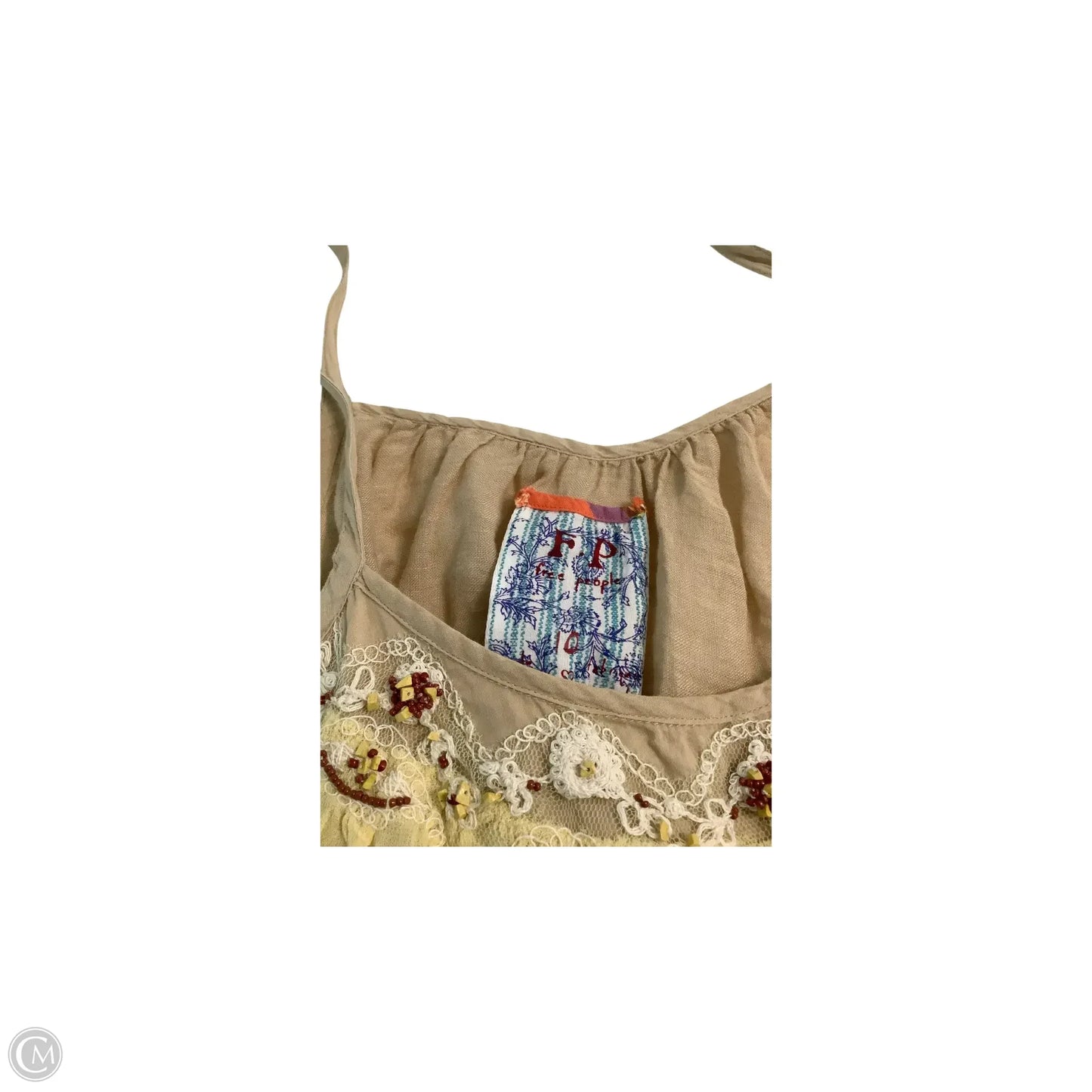 Top Sleeveless By Free People In Tan, Size: S