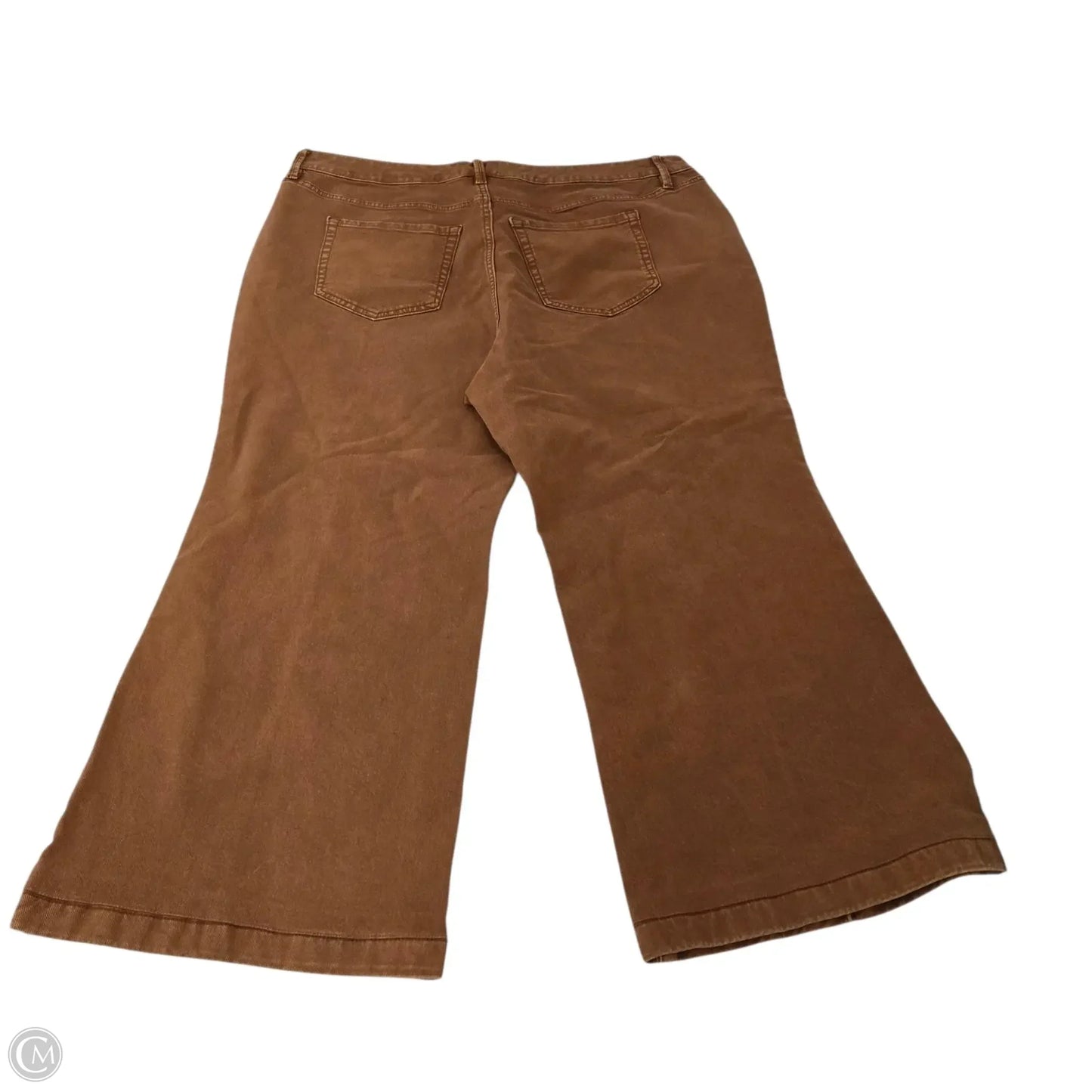 Jeans Wide Leg By Lane Bryant In Orange, Size: 20