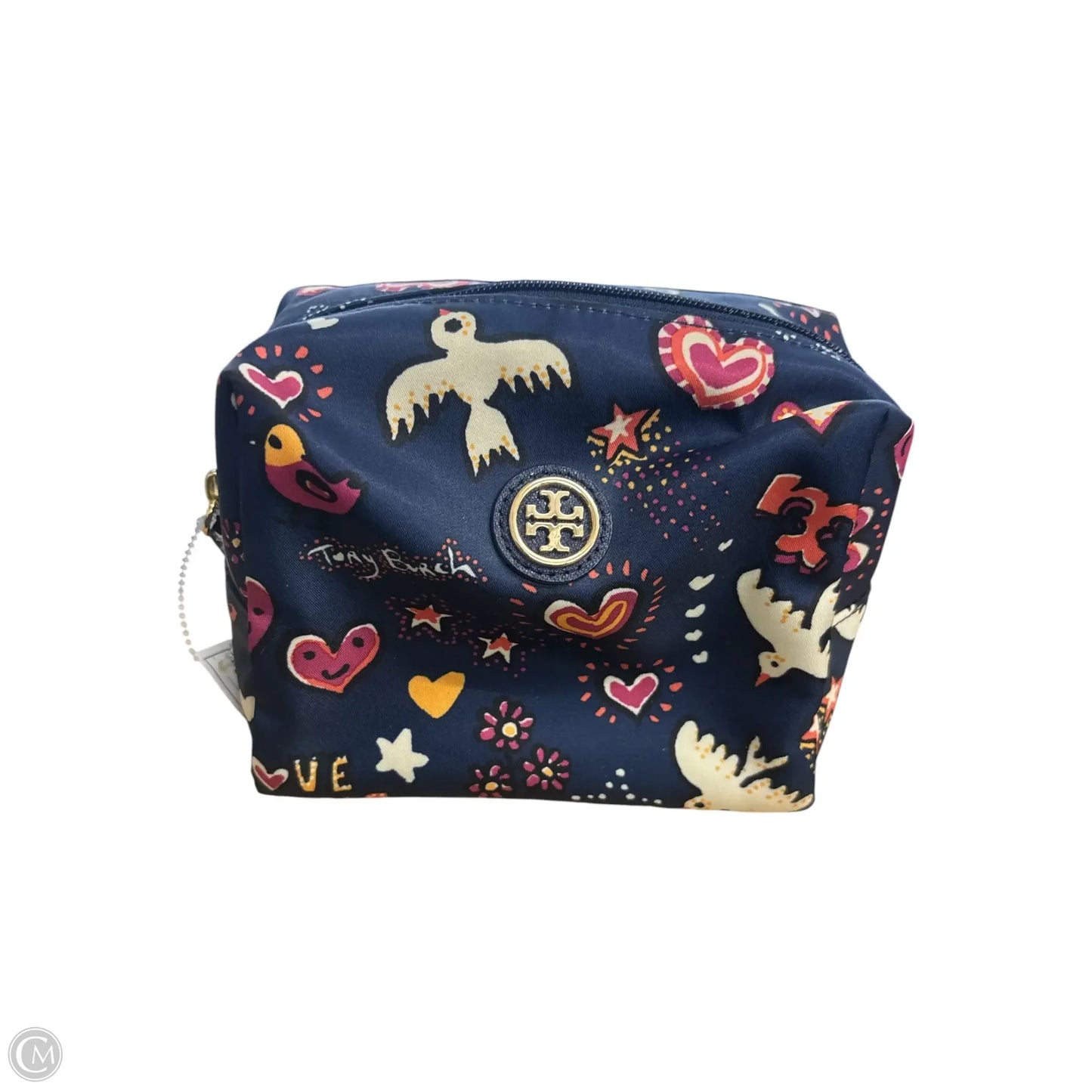 Makeup Bag Designer By Tory Burch, Size: Small