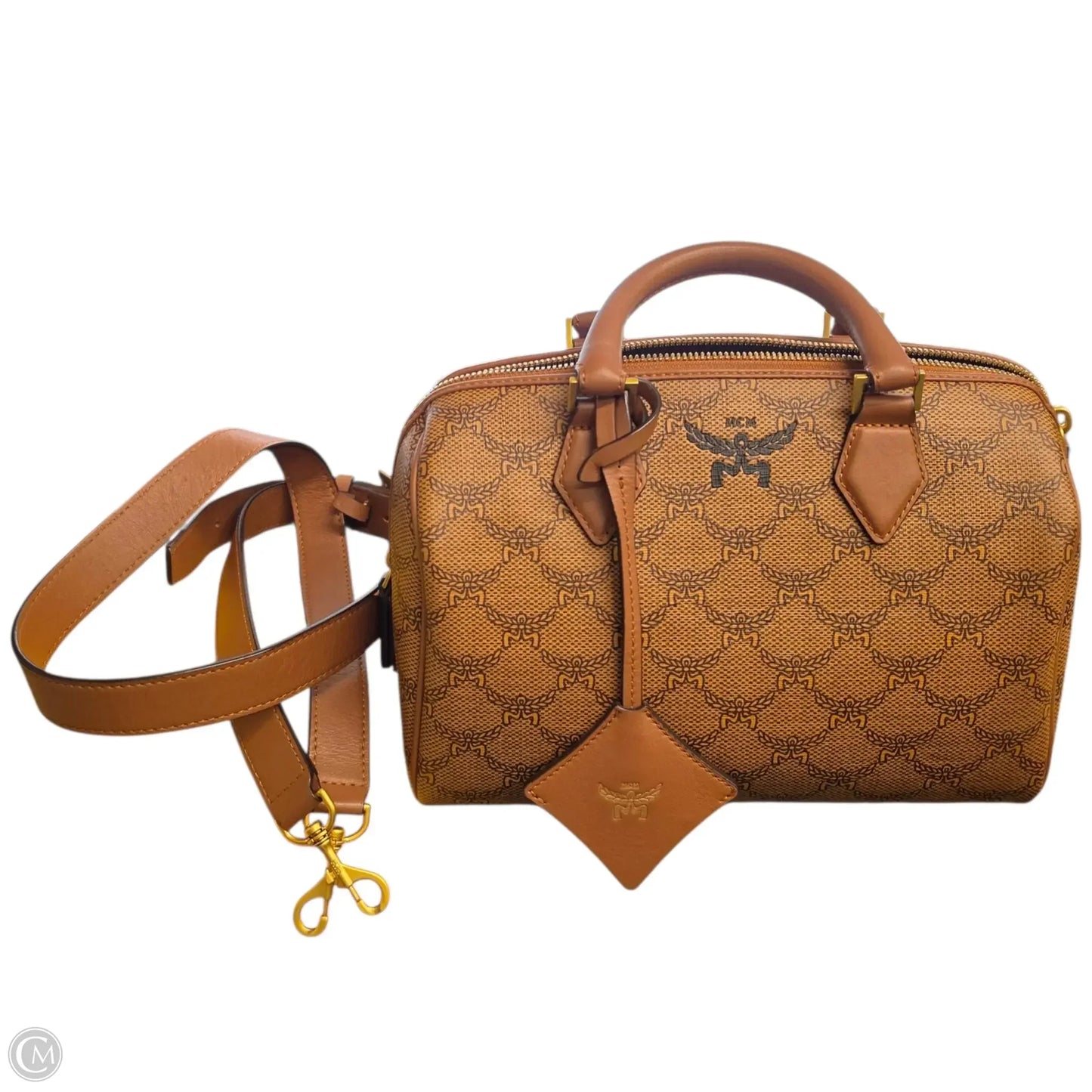 Handbag Luxury Designer By Mcm, Size: Medium