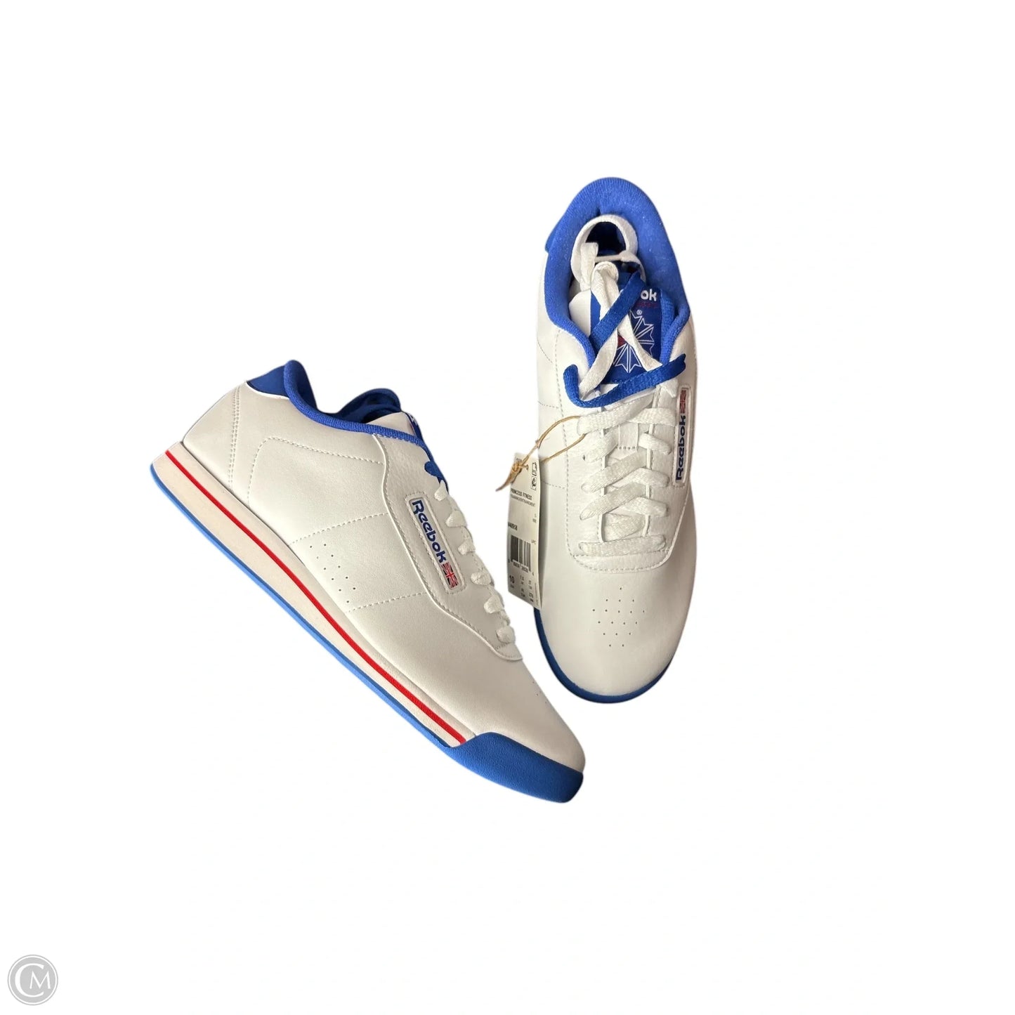 Shoes Athletic By Reebok In White, Size: 10