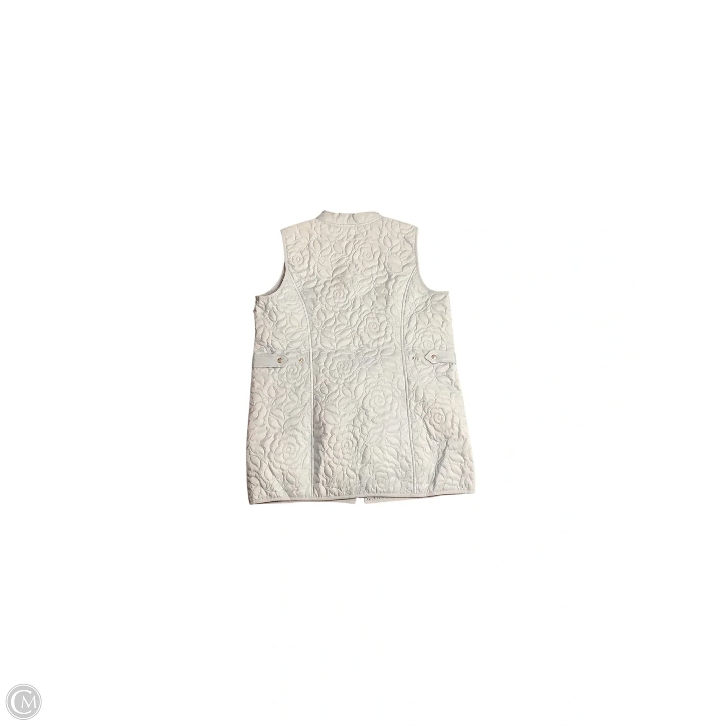 Vest Puffer & Quilted By Denim And Co Qvc In Blue, Size: M