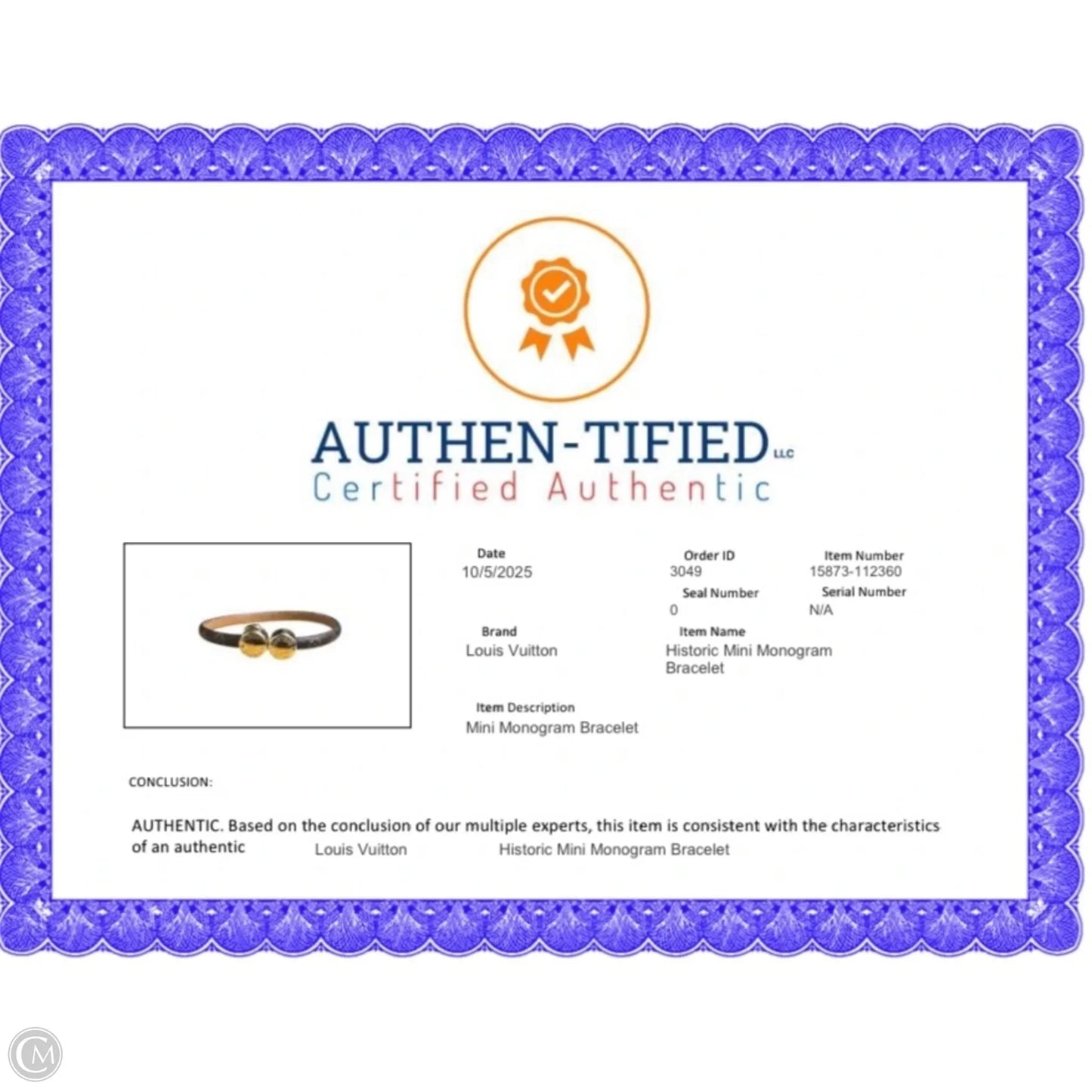 Bracelet Luxury Designer By Louis Vuitton