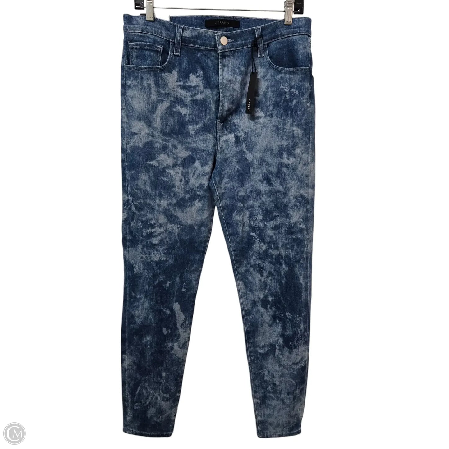 Jeans Skinny By J Brand In Blue Denim, Size: 12