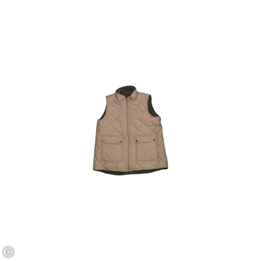 Vest Puffer & Quilted By Weatherproof In Mauve, Size: L