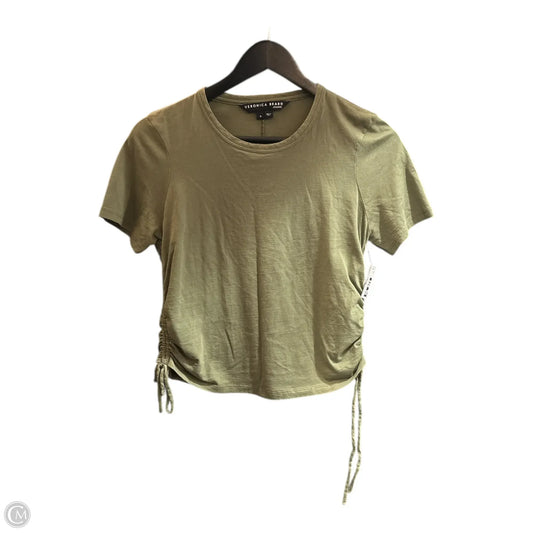 Top Short Sleeve Basic By Veronica Beard In Green, Size: S