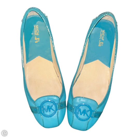 Shoes Flats By Michael By Michael Kors In Teal, Size: 10.5