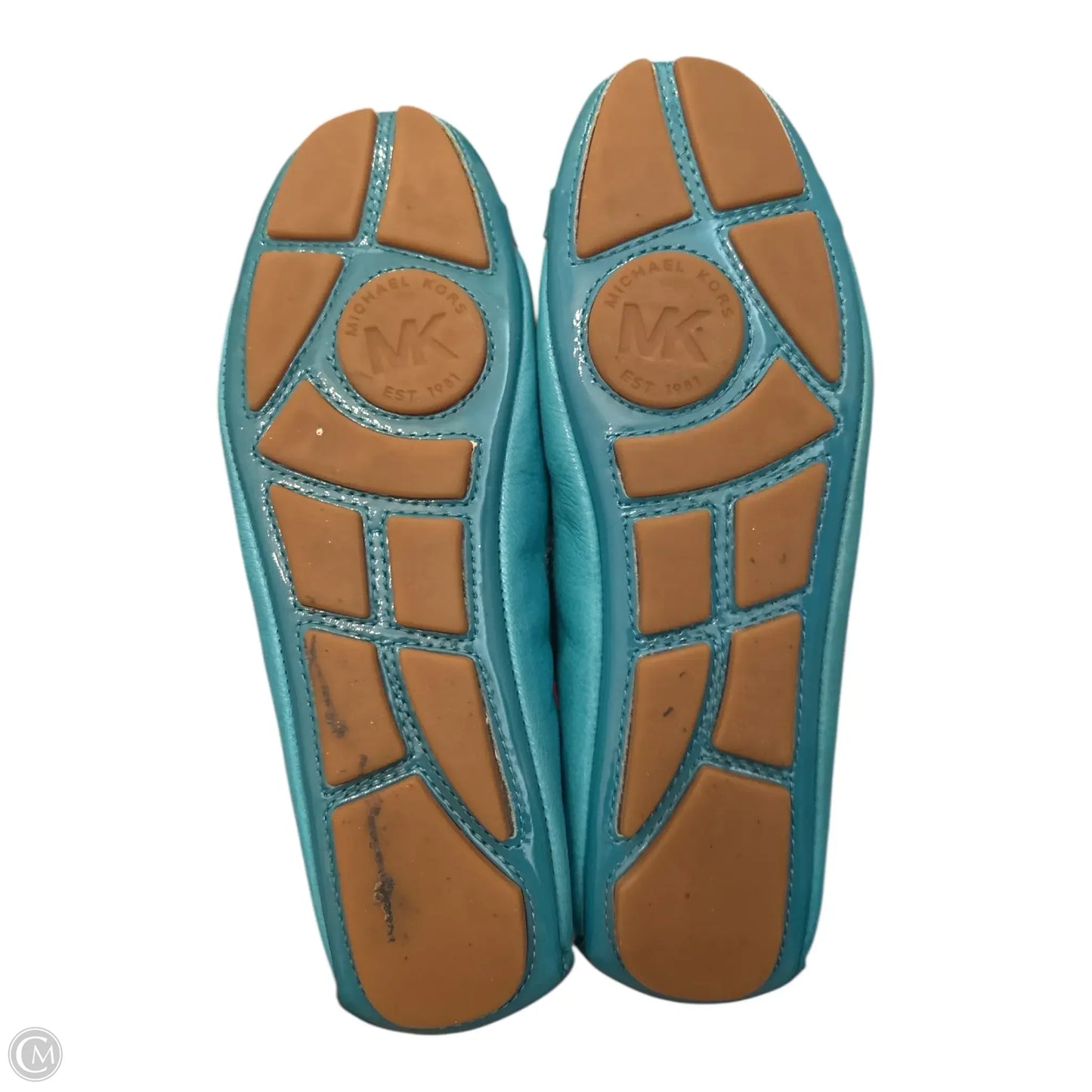 Shoes Flats By Michael By Michael Kors In Teal, Size: 10.5