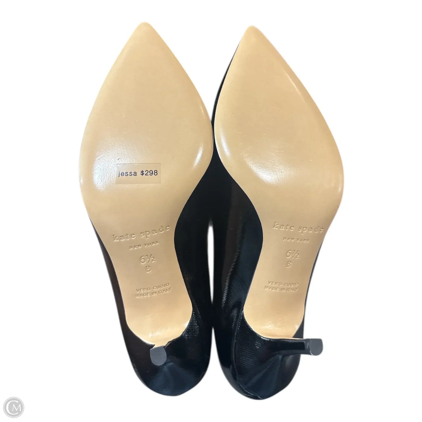 Shoes Designer By Kate Spade In Black, Size: 6.5
