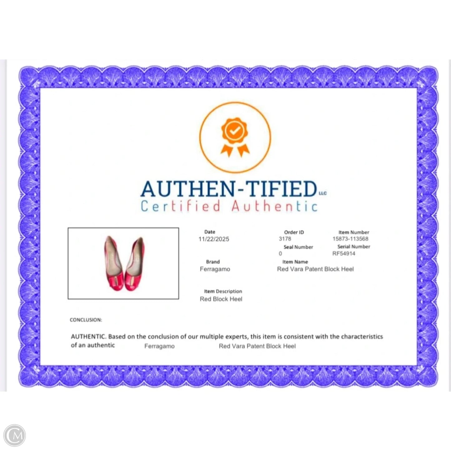 Shoes Luxury Designer By Ferragamo In Red, Size: 9.5