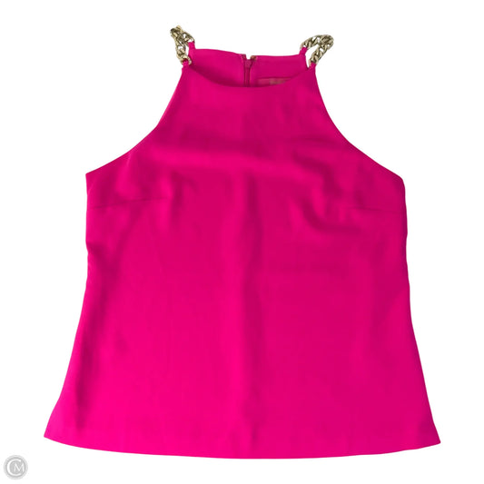 Top Sleeveless Designer By Lilly Pulitzer In Pink, Size: 8