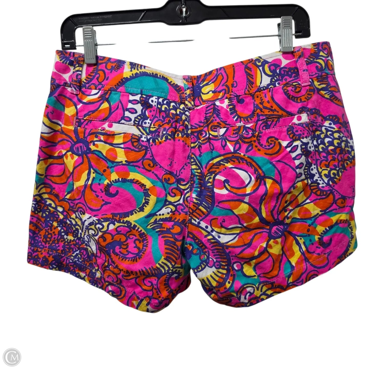Shorts Designer By Lilly Pulitzer In Pink & Purple, Size: 4