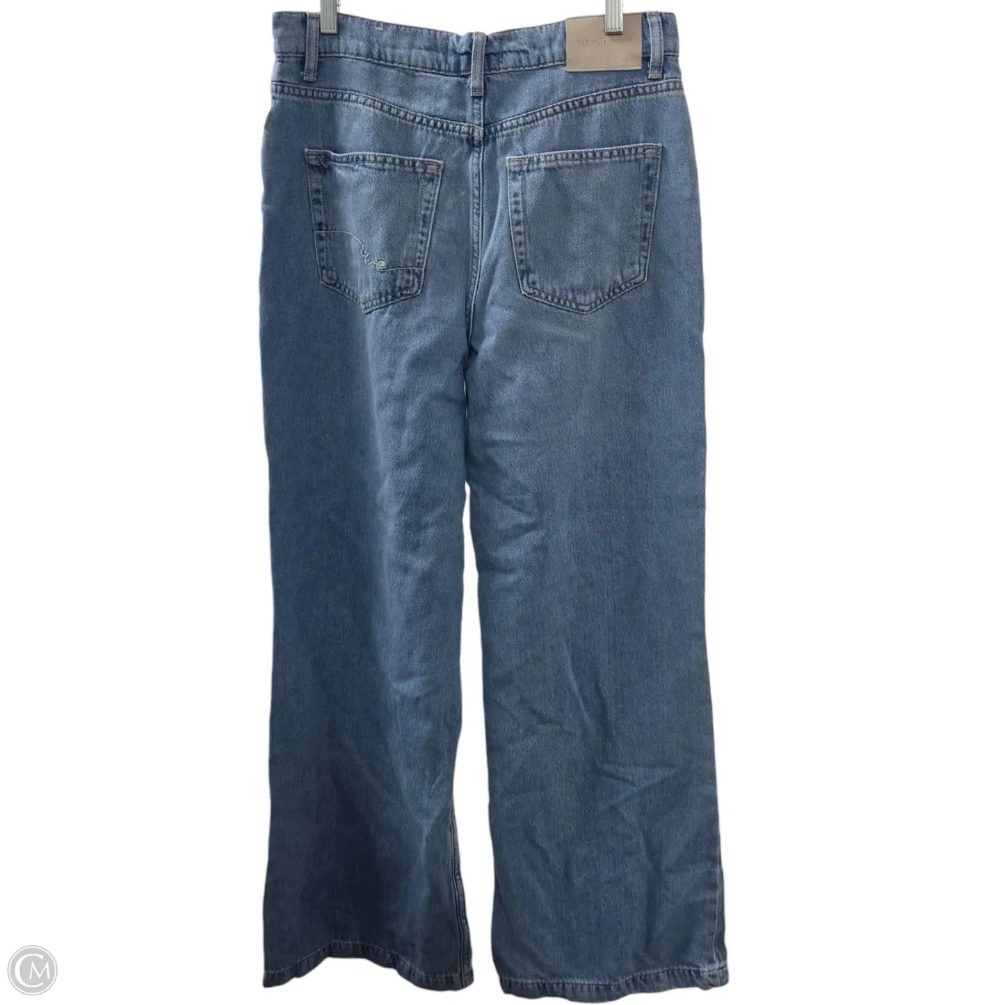 Jeans Wide Leg By We The Free In Blue Denim, Size: 4