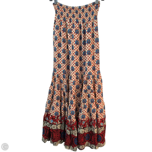 Skirt Maxi By Clothes Mentor In Polkadot Pattern, Size: S