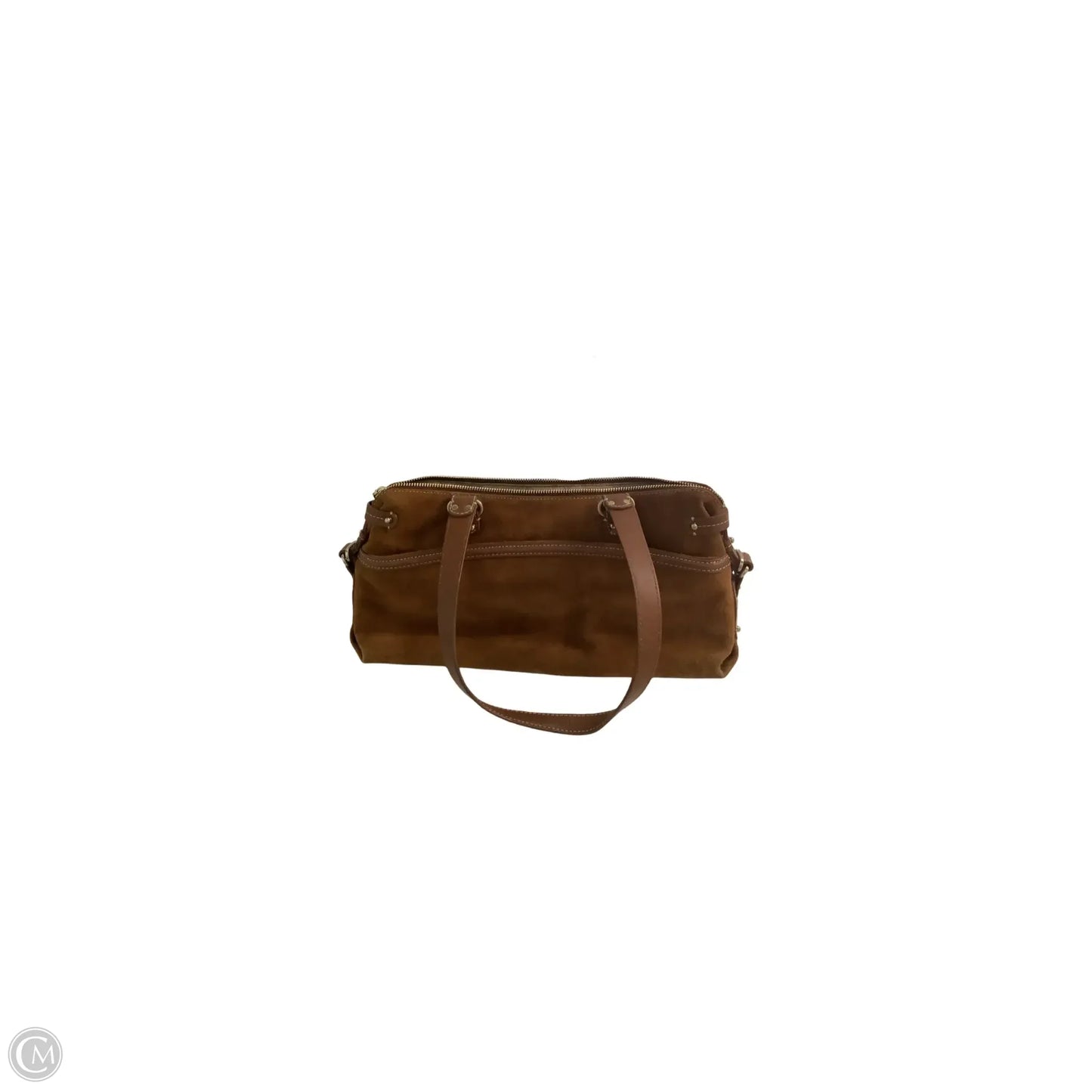 Handbag Leather By Clothes Mentor, Size: Medium