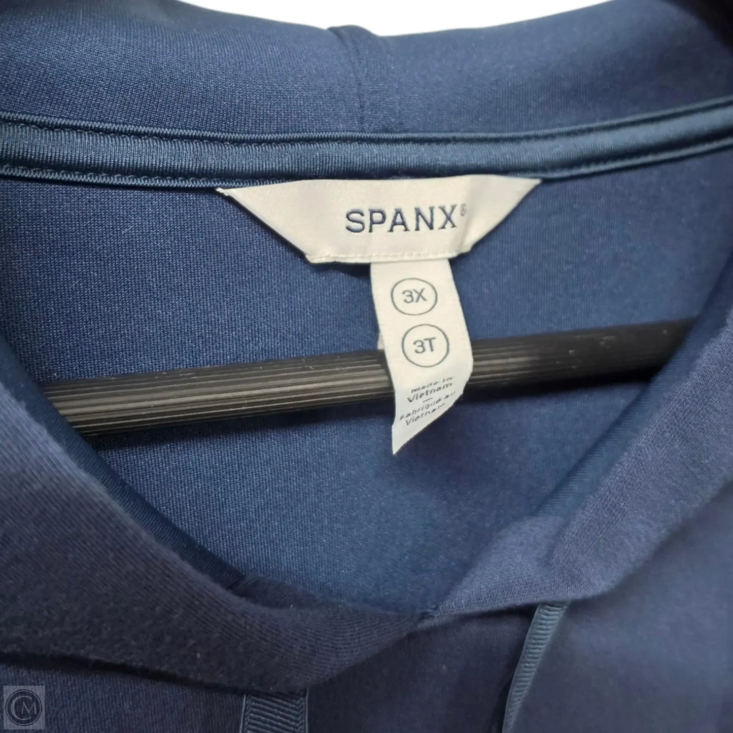Sweatshirt Hoodie By Spanx In Blue, Size: 3x