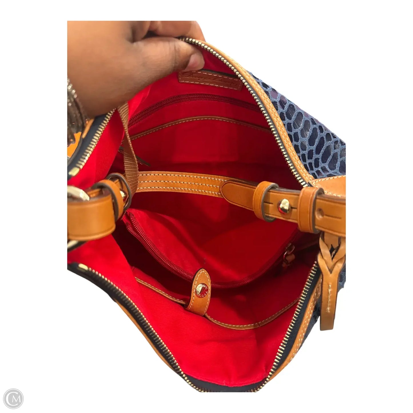 Handbag Designer By Dooney And Bourke, Size: Large