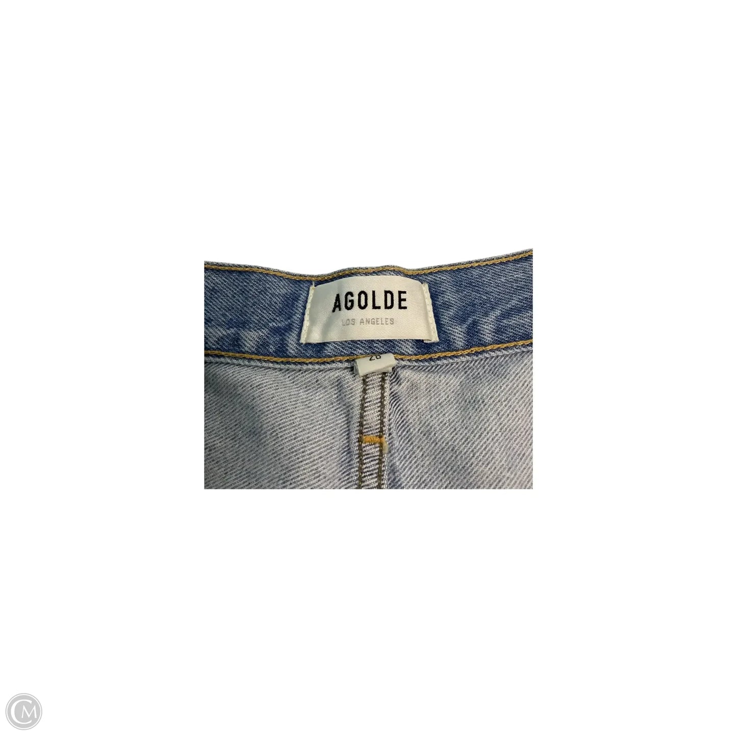 Shorts By Agolde In Blue Denim, Size: 6