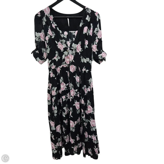 Dress Casual Midi By Free People In Floral Print, Size: M