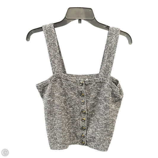 Top Sleeveless By Madewell In Grey, Size: L