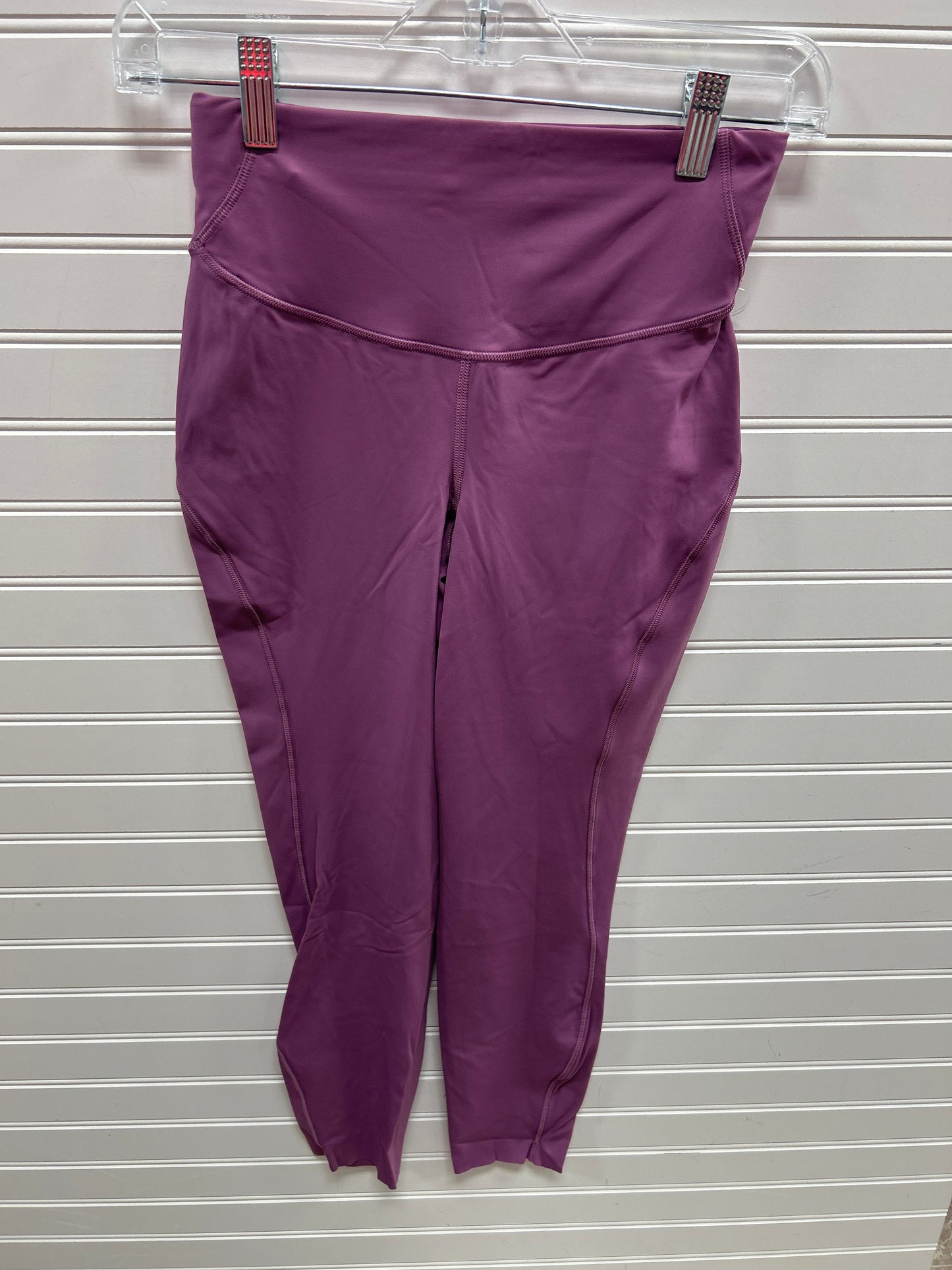 Athletic Leggings By Lululemon In Purple, Size:6