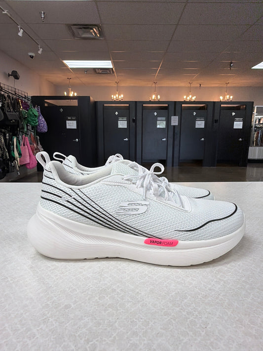 Shoes Athletic By Skechers In Grey, Size:9.5