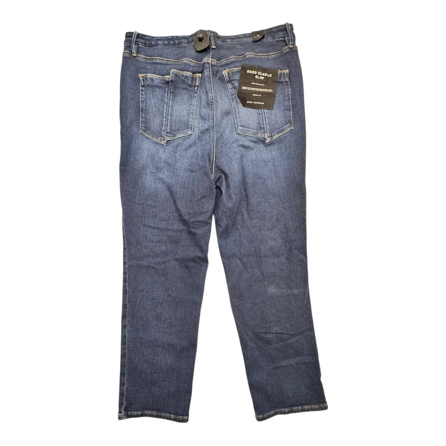 Jeans Boot Cut By Good American In Blue Denim, Size:20